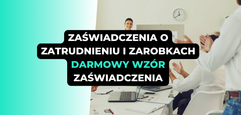 Zaświadczenia o zatrudnieniu i zarobkach. Darmowy wzór zaświadczenia pracownika sprzedaży