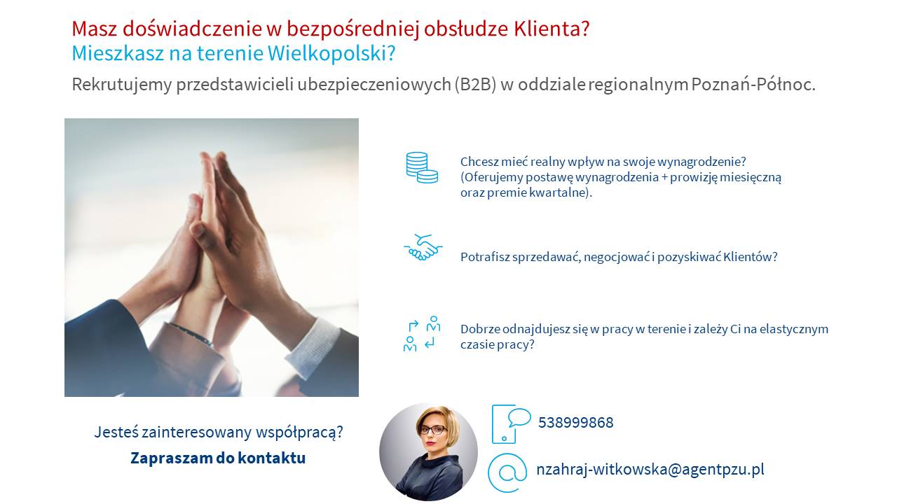 Pośrednictwo finansowe Natalia Zahraj-Witkowska